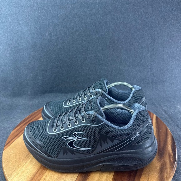 Gravity Defyer GDefy Mighty Walk Mens 10.5 Walking Shoes Black Grea TB9024MBL-M main image 10